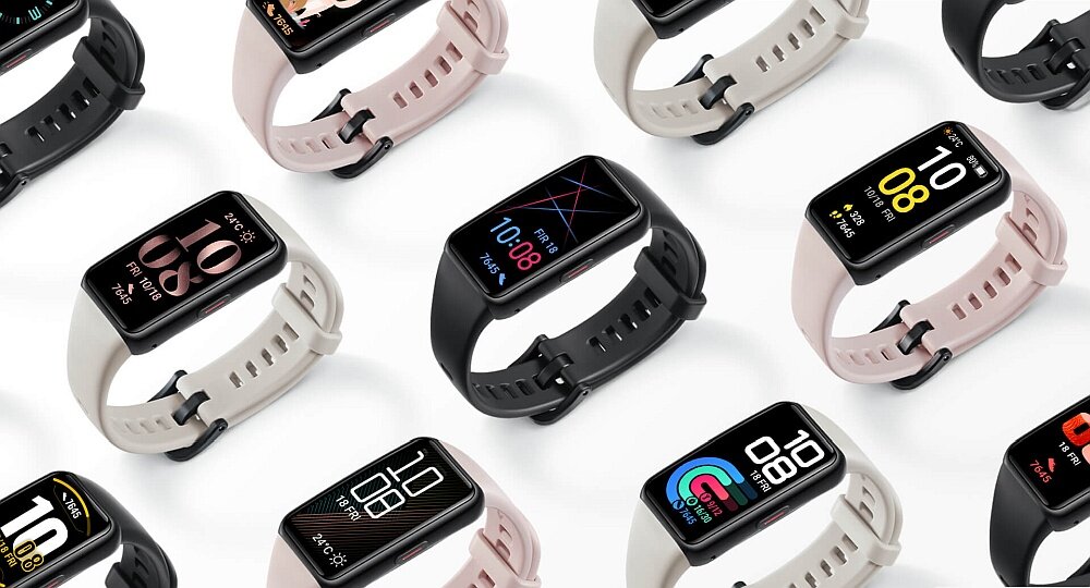 Smartband HONOR Band 6 pomiar zdrowie czujniki opaska ekran bateria sport ćwiczenia