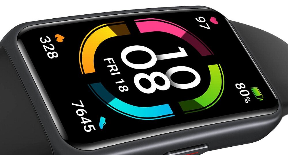 Smartband HONOR Band 6 pomiar zdrowie czujniki opaska ekran bateria sport ćwiczenia