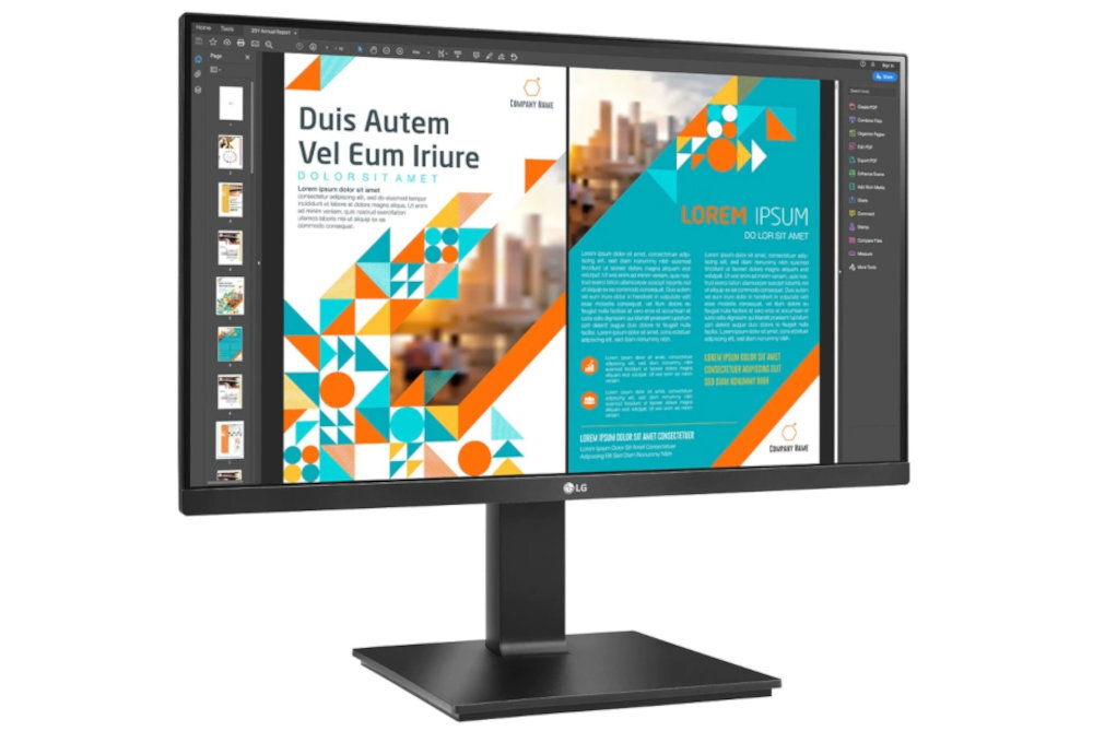 Monitor LG 24QP550-B 24 2560x1440px IPS ochrona przed swiatlem niebieskim