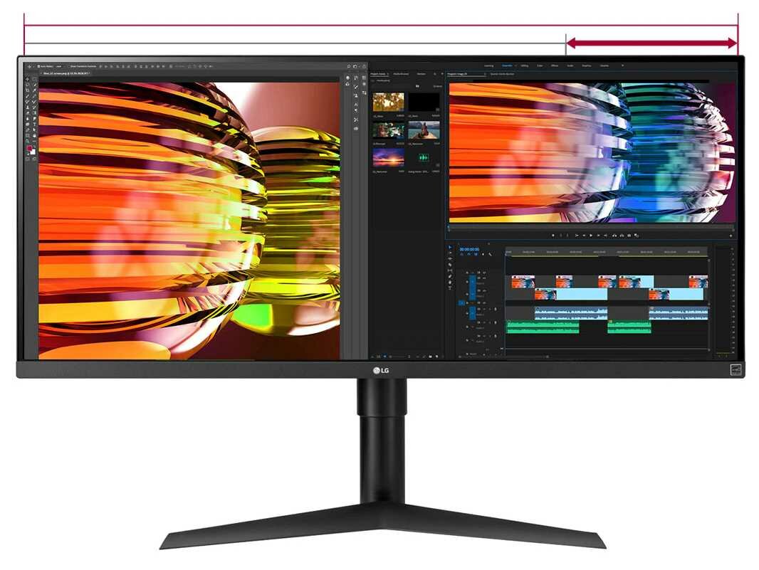 Monitor LG UltraWide 34WP65G-B 29 2560x1080px IPS 1 ms - UltraWide FullHD