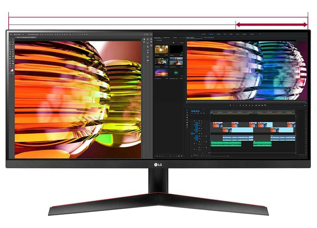 Монитор LG UltraWide 29WP60G-B 29 2560x1080 пикселей IPS 1 мс — UltraWide QHD
