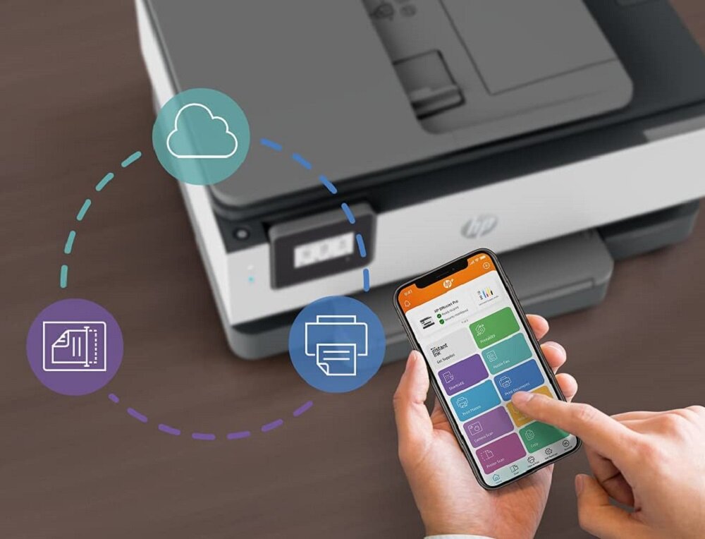 Urządzenie wielofunkcyjne HP OfficeJet 8012e  - zaawansowane funkcje   