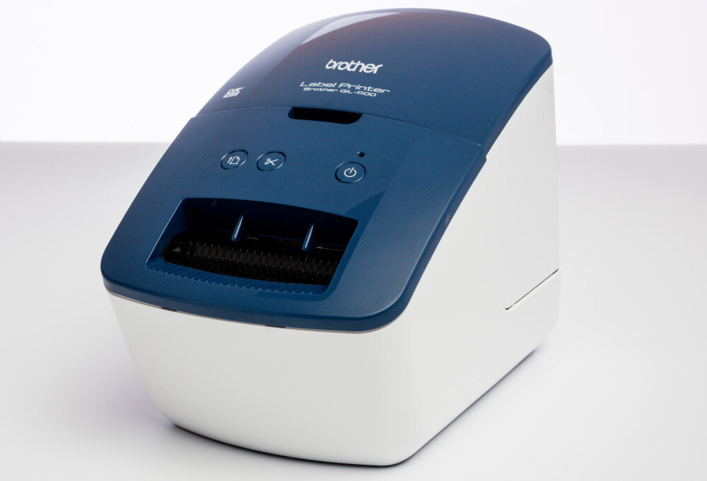 Drukarka BROTHER QL-600B wielkość wymiary wygląd