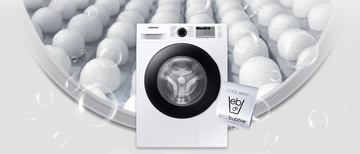 Skuteczne pranie dzięki EcoBubble™ Skuteczne pranie dzięki EcoBubble™