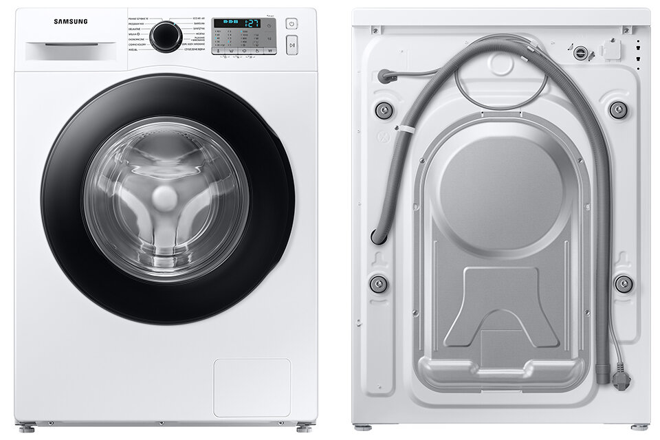 przód i tył pralki Samsung przód i tył pralki Samsung