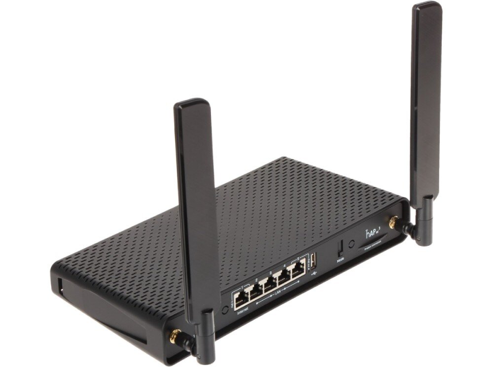 Router MIKROTIK HAP AC3 2.4 / 5 GHz (DualBand) zasilacz moc pobór prądu