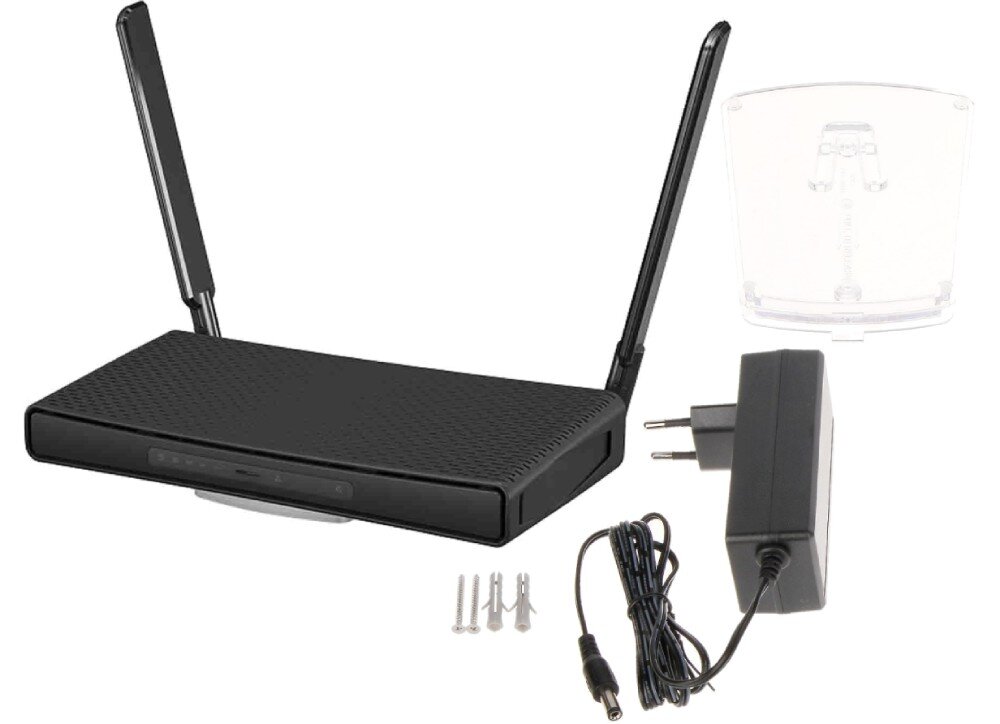 Router MIKROTIK HAP AC3 2.4 / 5 GHz (DualBand) zestaw opakowanie