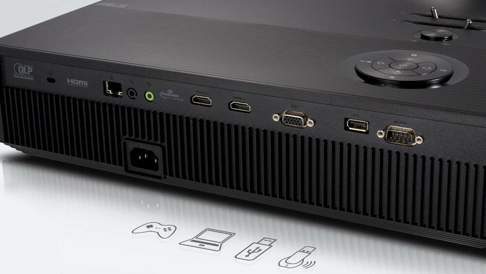 Projektor ASUS H1 - design