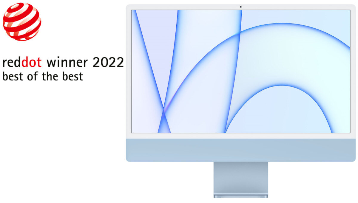 Komputer APPLE iMac nagroda reddot