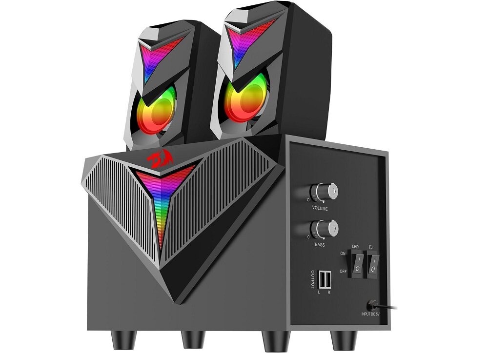 Głośniki REDRAGON GS700 Toccata 2.1 - mlae gabaryty
