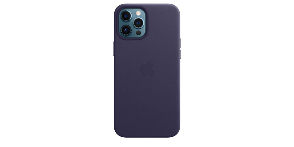 Etui APPLE Leather Case MagSafe do iPhone 12 Pro Max opis cechy funkcje specyfikacja dopasowanie