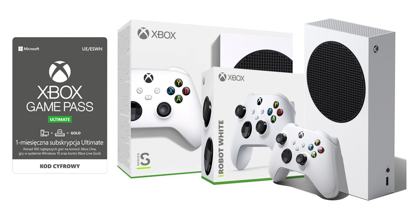 Konsola MICROSOFT XBOX Series S opis cechy funkcje parametry specyfikacja dane