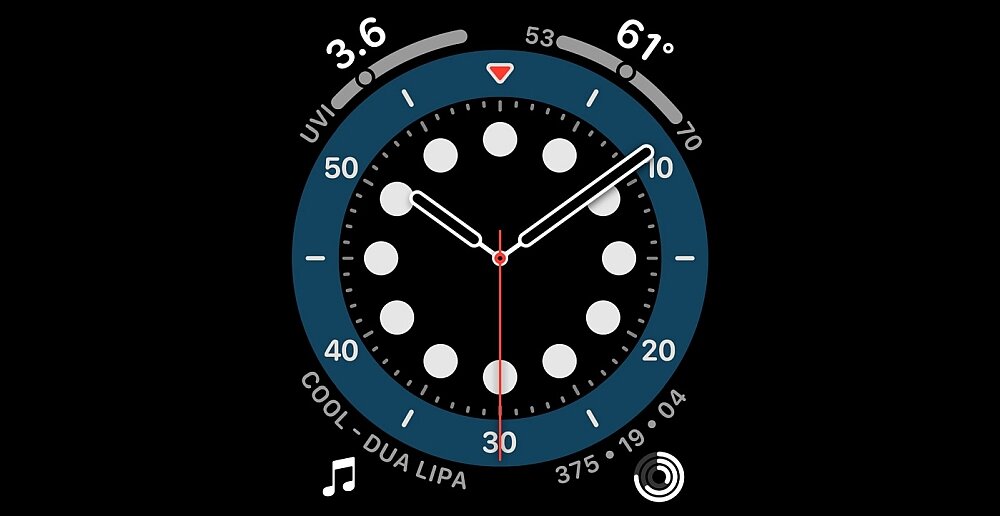 Apple Watch Series 6 tarcze personalizacja wygląd koperta 