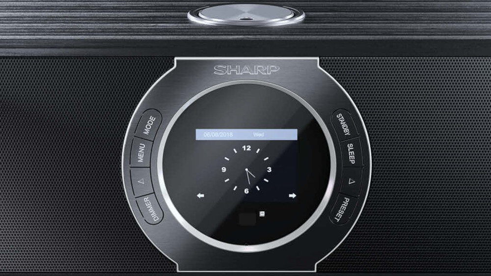 Radio SHARP DR-I470 - interfejs