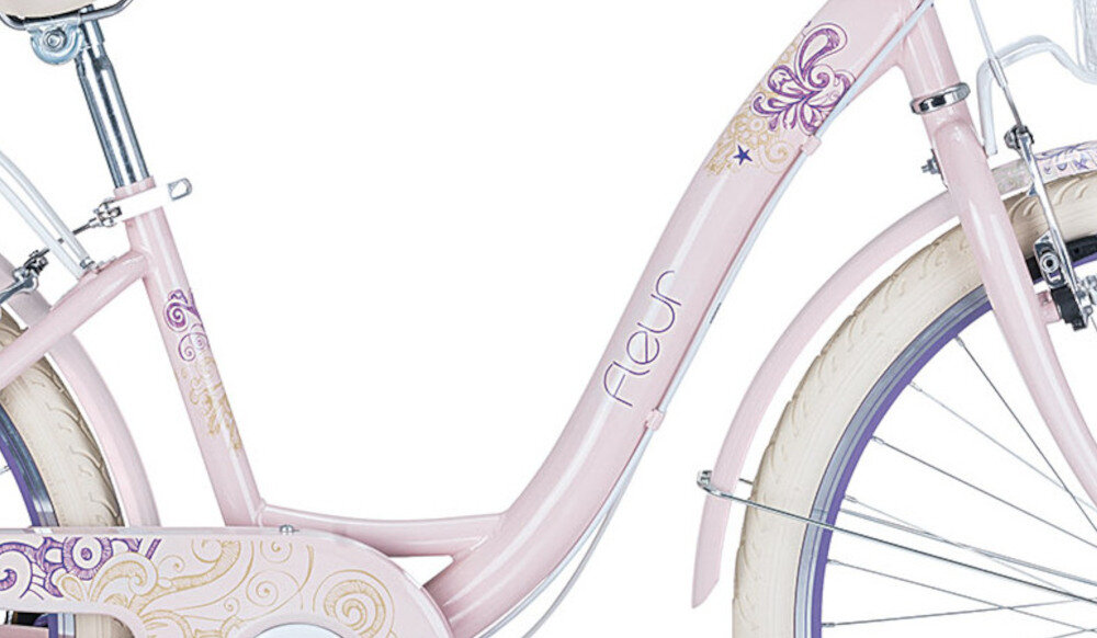 Rower miejski MBM Fleur 24 cale damski rama