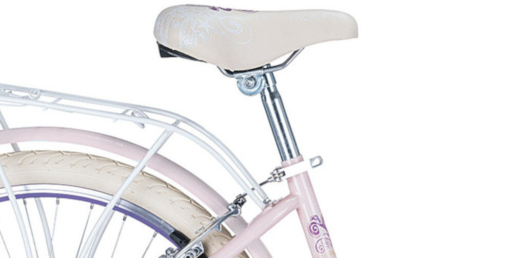 Rower miejski MBM Fleur 24 cale damski siodelko