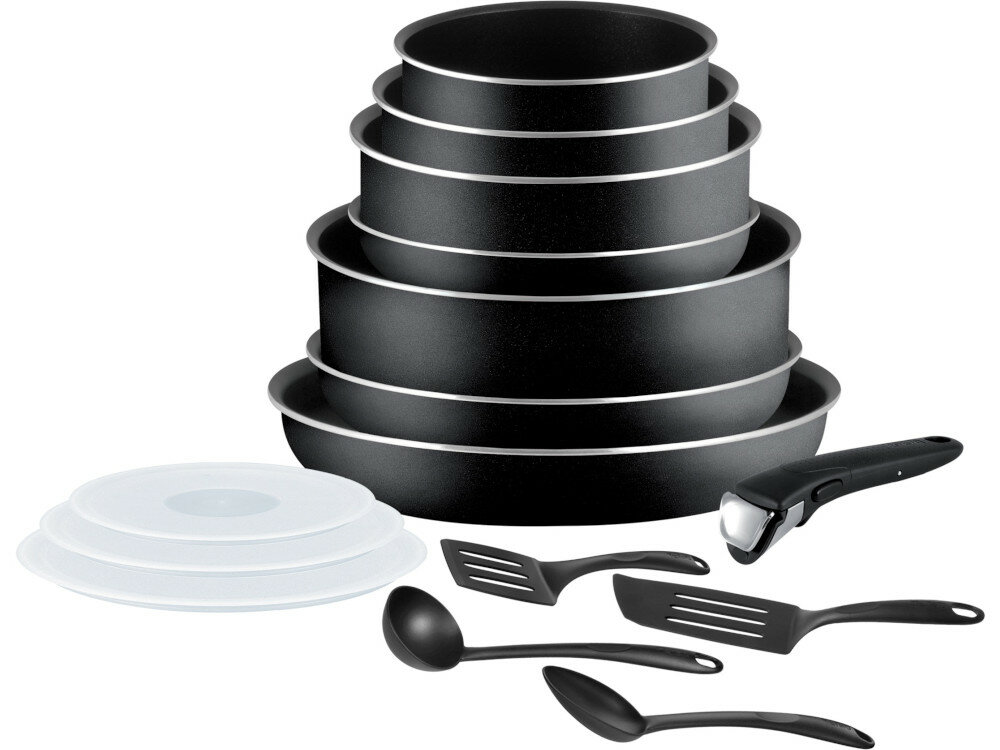 Zestaw garnkow TEFAL Ingenio Elegance L2319652 (15 elementow) zestaw