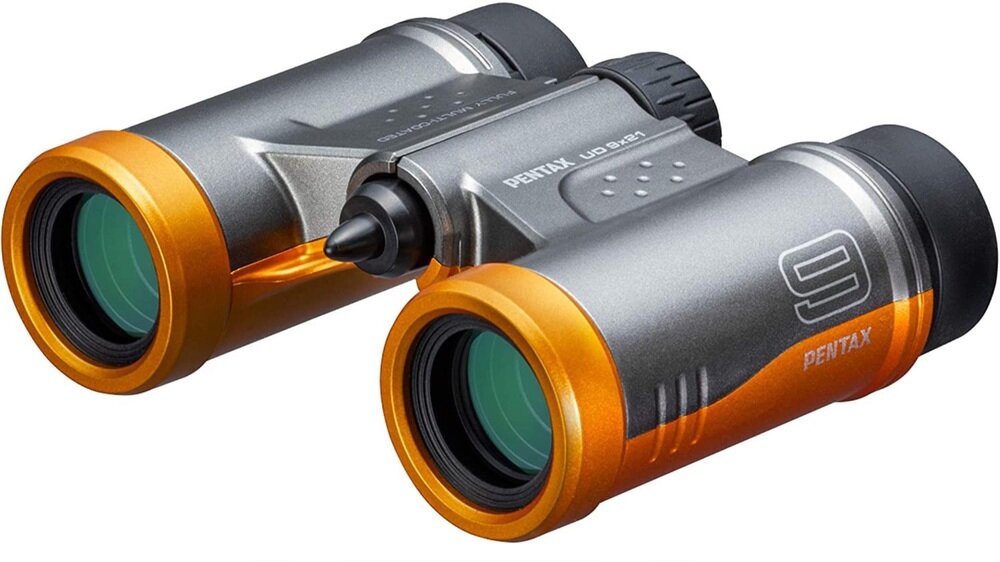 Lornetka PENTAX UD 9x21 kompaktowa, lekka, wielopowłokowa optyka, 9-krotne powiększenie
