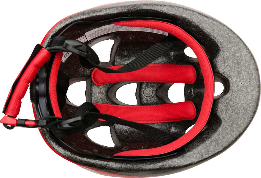 Kask rowerowy NILOX LED Czarny (rozmiar S/M) pianka eps in-mold
