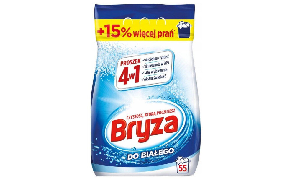 PROSZEK DO PRANIA BRYZA 4W1 WHITE opakowanie