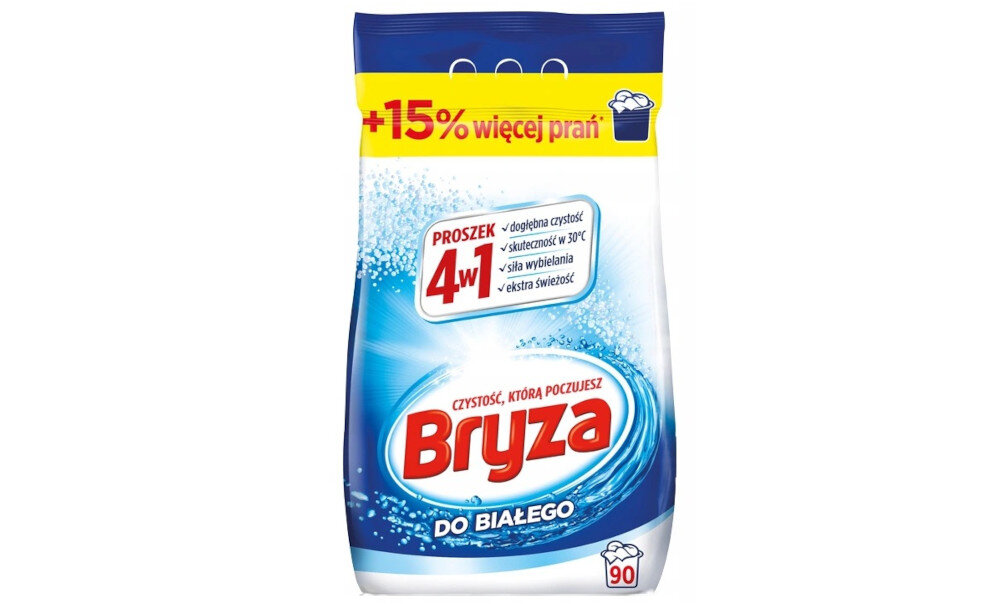 PROSZEK DO PRANIA BRYZA 4W1 WHITE opakowanie