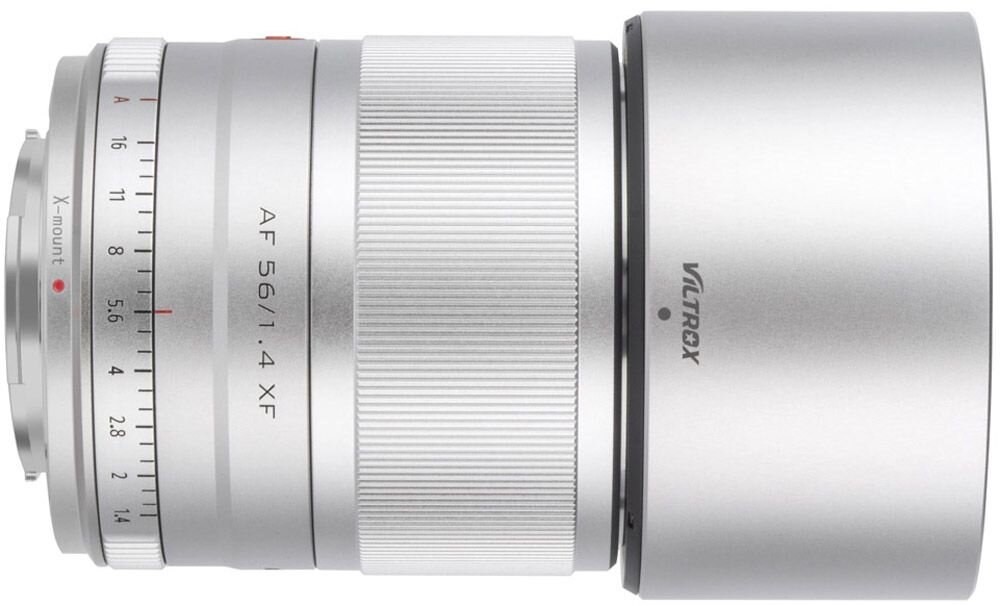 Obiektyw VILTROX AF 56 mm 1.4 FX STM Fuji X    ogniskowa przysłona ostrość pierścienie optyka soczewki powłoki montaż bagnet światło jasność zoom filtry waga