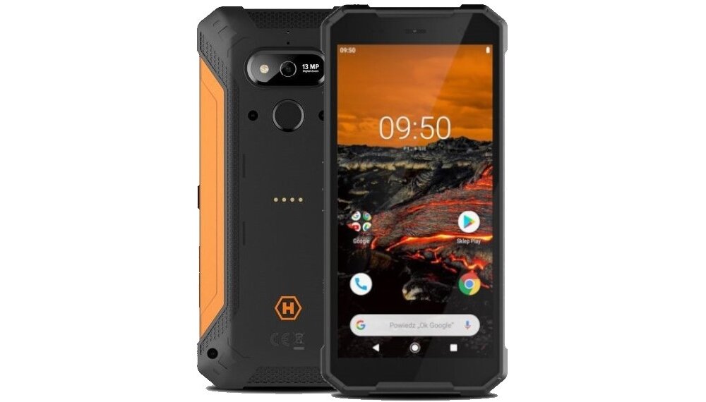 Smartfon MYPHONE Hammer Explorer obudowa wytrzymałość ekran procesor bateria aparat rozdzielczość porty system wydajny ram pojemność sieć