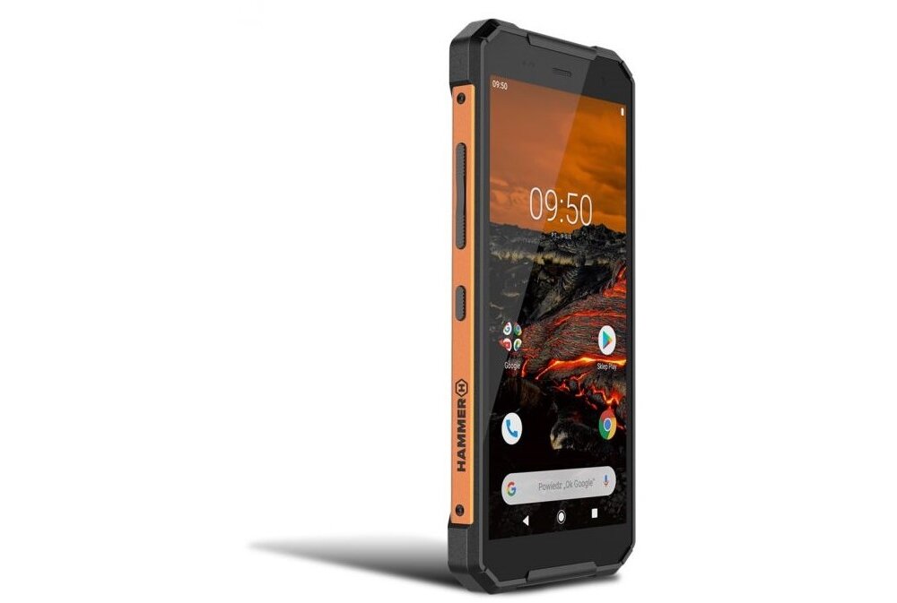 Smartfon MYPHONE Hammer Explorer obudowa wytrzymałość ekran procesor bateria aparat rozdzielczość porty system wydajny ram pojemność sieć