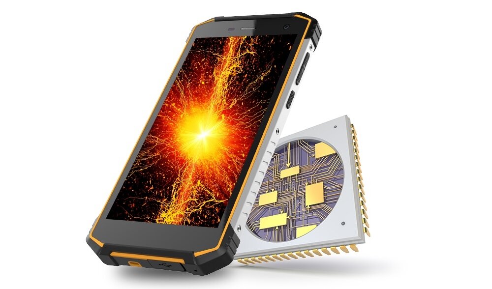 Smartfon MYPHONE Hammer Energy 2 obudowa wytrzymałość ekran procesor bateria aparat rozdzielczość porty system wydajny ram pojemność sieć