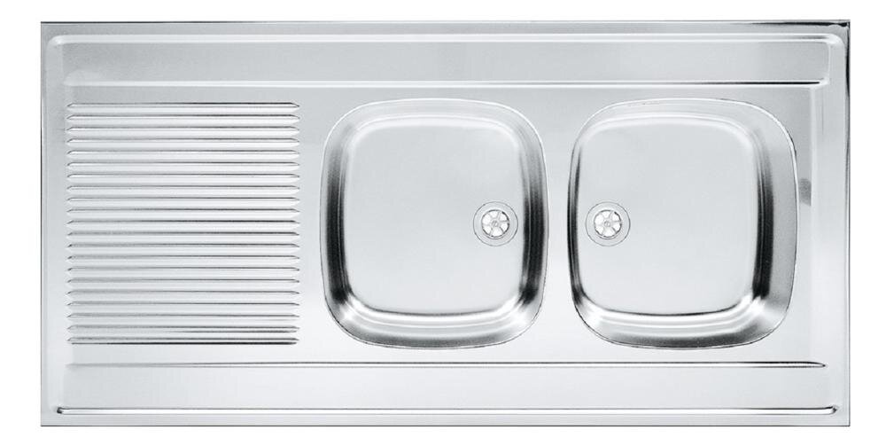 FRANKE Daria DSL 721 103.0360.892 funkcjonalny praktyczny zlewozmywak komora stylowe wzornictwo kuchenny styl stal szlachetna podwieszany odporność zmiana temperatura promieniowanie uv plamy przebarwienia zarysowania uderzenia ociekacz owoce warzywa sztućce