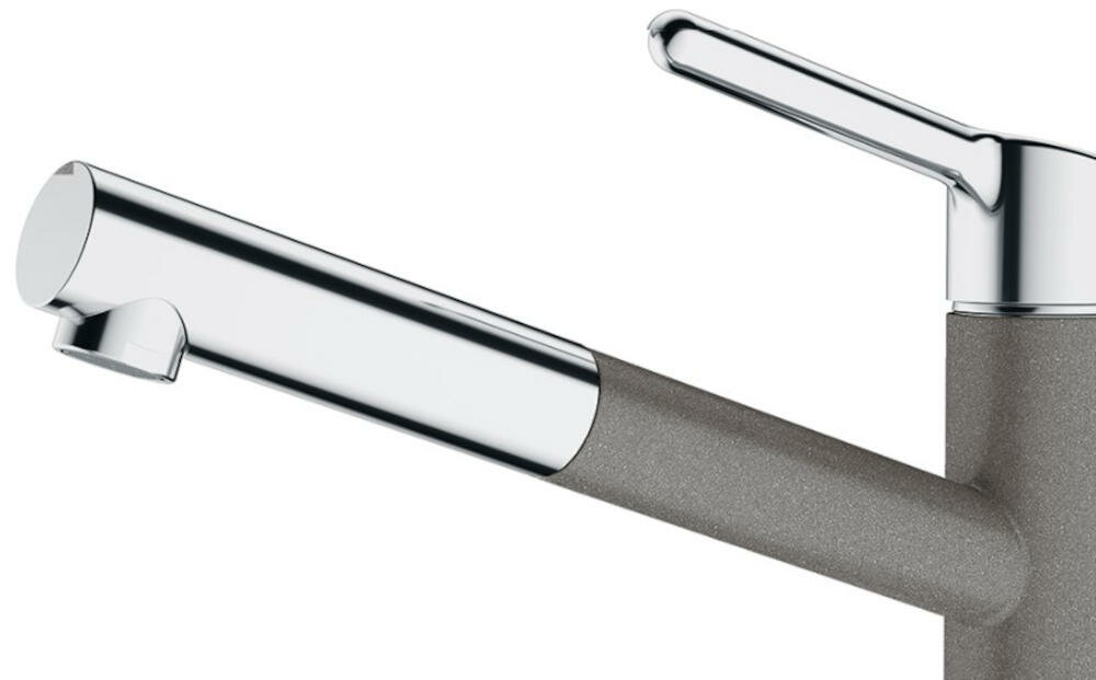 Bateria FRANKE Orbit 115.0623.141 Chrom/Kamienny szary Water Saving dwustopniowa głowica redukcja zużycie woda środowisko