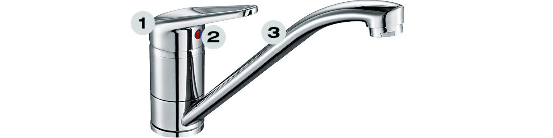 Bateria FRANKE 115.0347.142 Chrom Stal szlachetna Wyciągana wylewka ułatwienie zalety wykończenie trwaa mieszacz