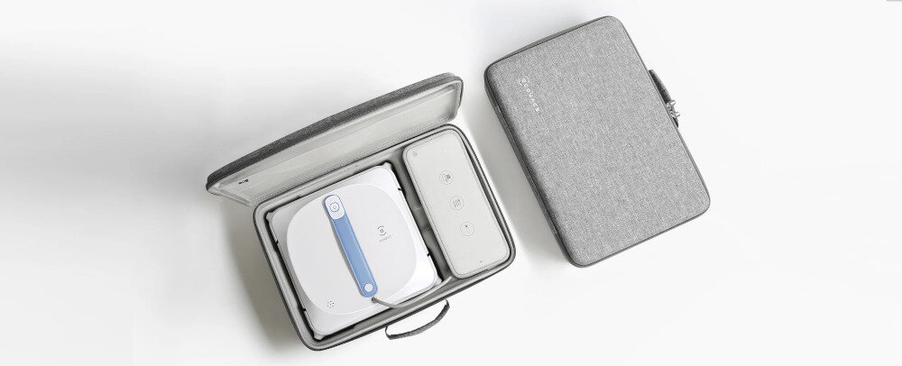 Robot do mycia okien ECOVACS Winbot 920 bezpieczeństwo torba