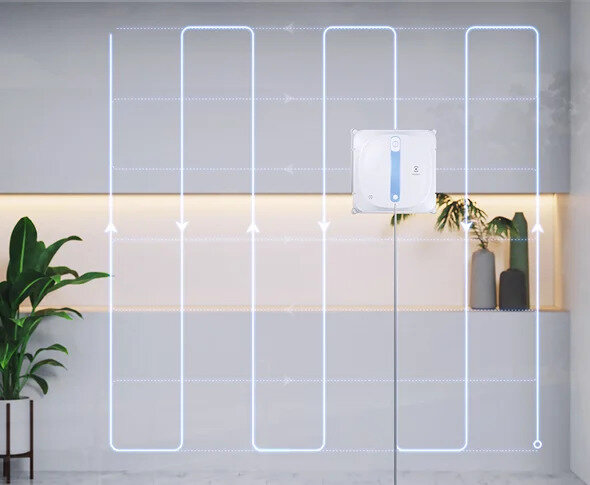 Robot do mycia okien ECOVACS Winbot 920 łatwość praca użytkowanie