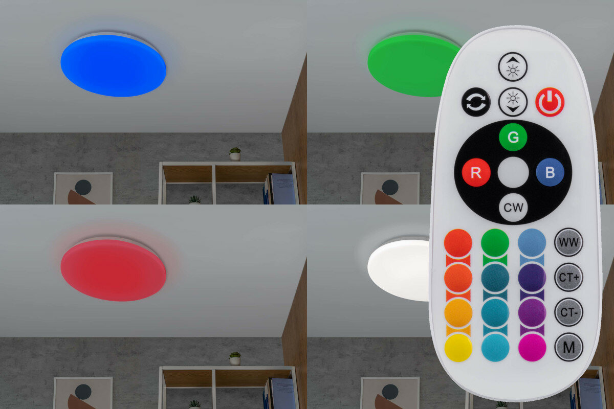 Plafon SETTI+ SCL501 Wi-Fi pilot kolor