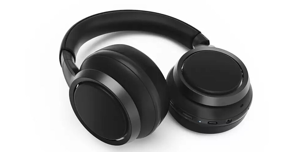 SŁUCHAWKI BLUETOOTH PHILIPS TAH9505BK 00 ANC NAUSZNE CZARNE