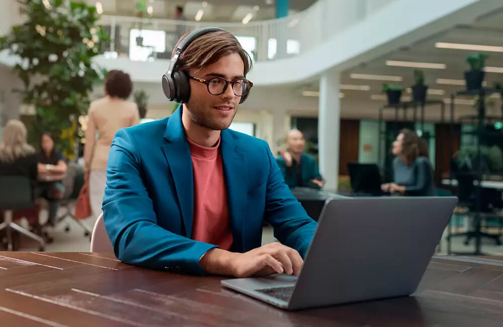 SŁUCHAWKI BLUETOOTH PHILIPS TAH9505BK 00 ANC NAUSZNE CZARNE