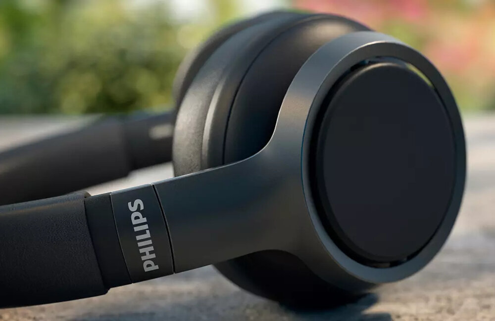 SŁUCHAWKI BLUETOOTH PHILIPS TAH9505BK 00 ANC NAUSZNE CZARNE