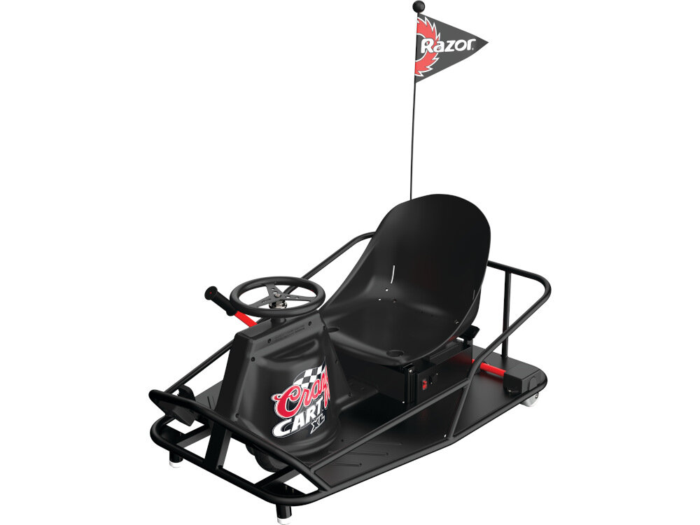 Pojazd elektryczny RAZOR Crazy Cart XL 25173801 włącznik automatyczny hamulec szybkie zatrzymanie
