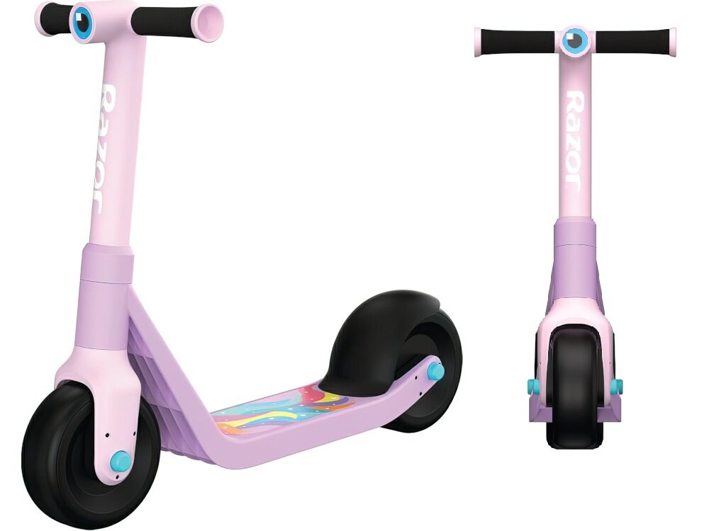 Hulajnoga dla dzieci RAZOR Wild Ones Unico Różowy rama z wysokiej jakości tworzywa sztucznego kierownica wzmocniona stalą design jednorożca różowy kolor