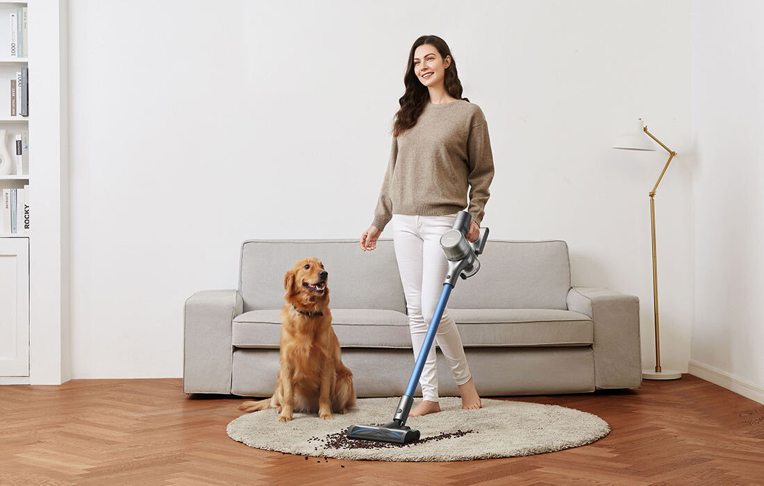 Odkurzacz DREAME T20 Pro Elektroszczotka technologia Smart Sensing grzebien w ksztalcie litery V