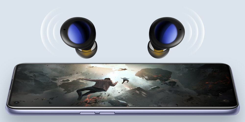 Słuchawki REALME Buds Air 2 Neo dźwięk impedancja srednica pasmo przenoszenia czułość