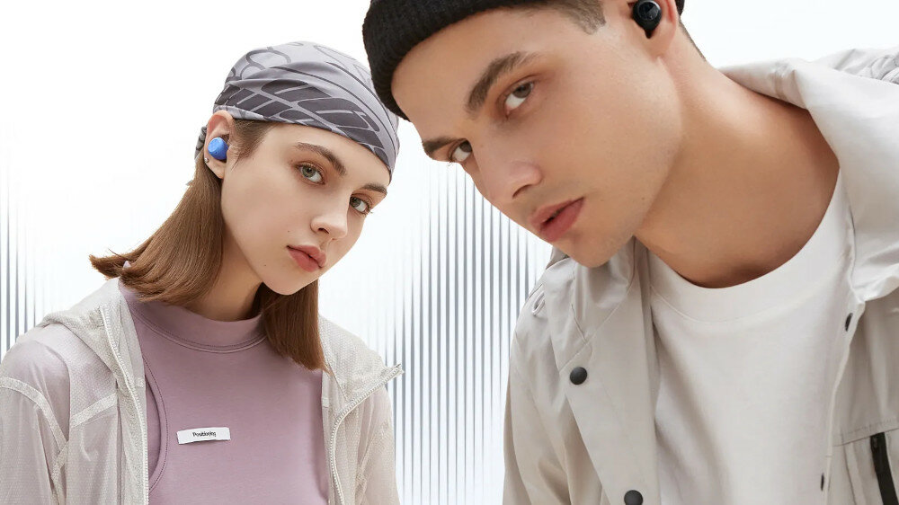 Słuchawki dokanałowe REALME Buds Q2 TWS - mikrofon
