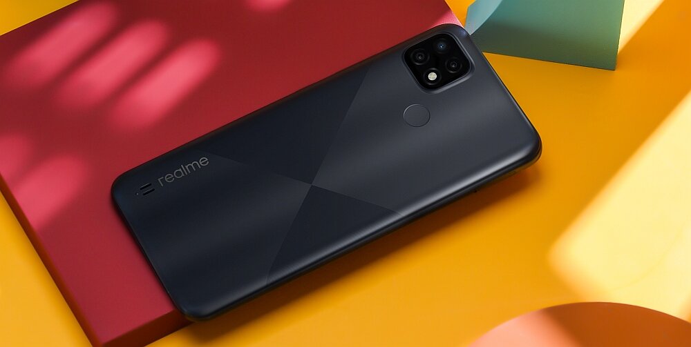 Smartfon REALME C21 ekran pamięć bateria pojemność aparat zdjęcia rozdzielczość ips czytnik dual sim