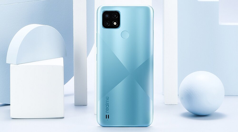 Smartfon REALME C21 ekran pamięć bateria pojemność aparat zdjęcia rozdzielczość ips czytnik dual sim