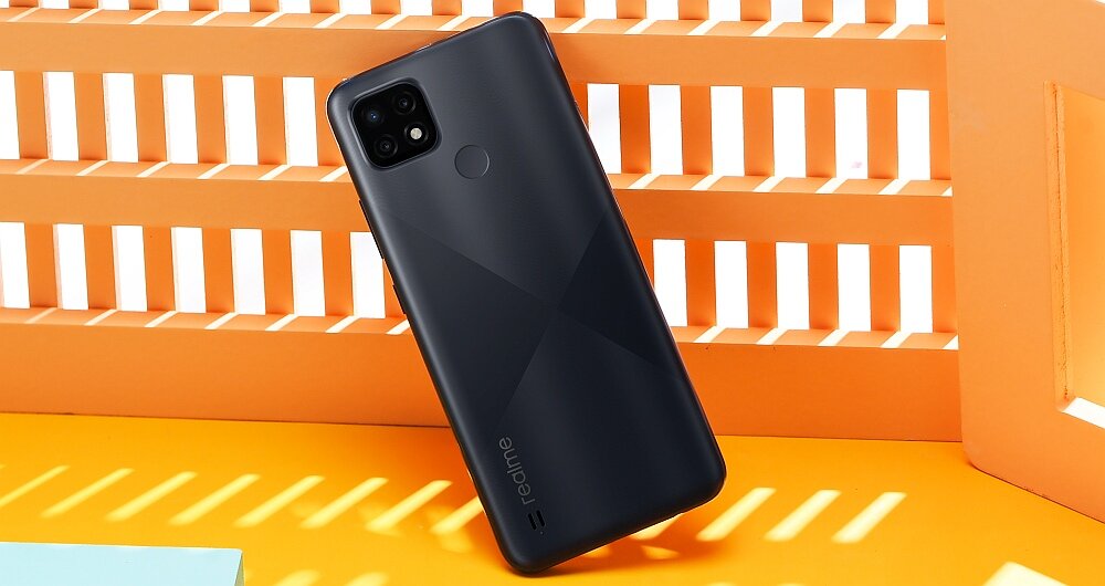 Smartfon REALME C21 ekran pamięć bateria pojemność aparat zdjęcia rozdzielczość ips czytnik dual sim