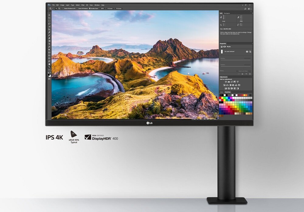 Monitor LG UltraFine 27UN880-B - Intensywne kolory