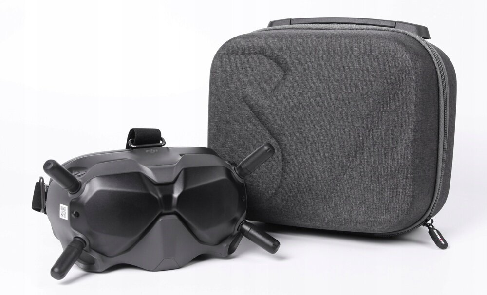 futerał sunnylife b194-d dji fpv akcesorium okulary gogle v2 goggles v2 sztywna wytrzymała konstrukcja mechaniczne drgania profilowana miękka warstwa przegród łatwy dostęp waga 445 g plener fotograficzny rączka przenoszenie