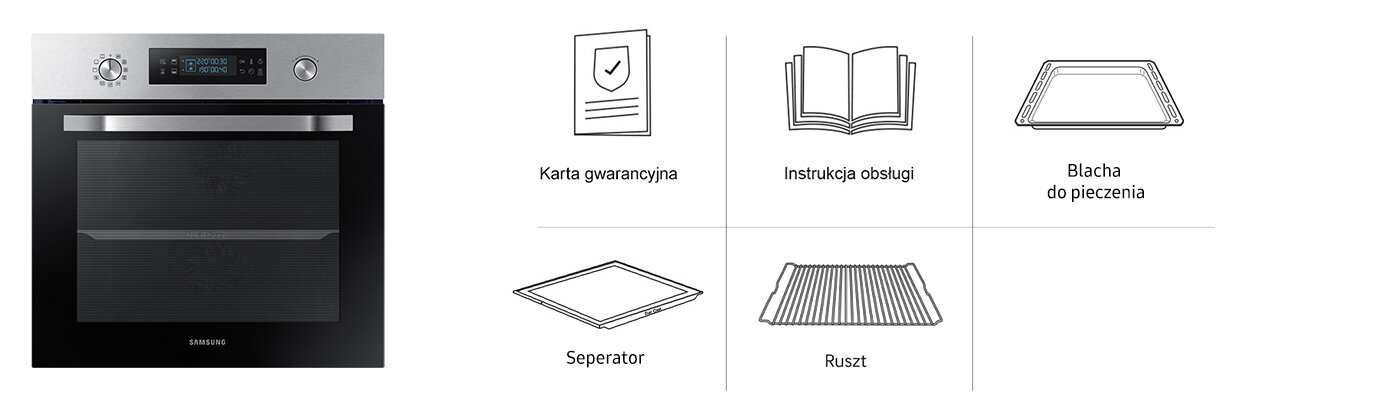 z piekarnikiem NV66M3531BS otrzymujesz