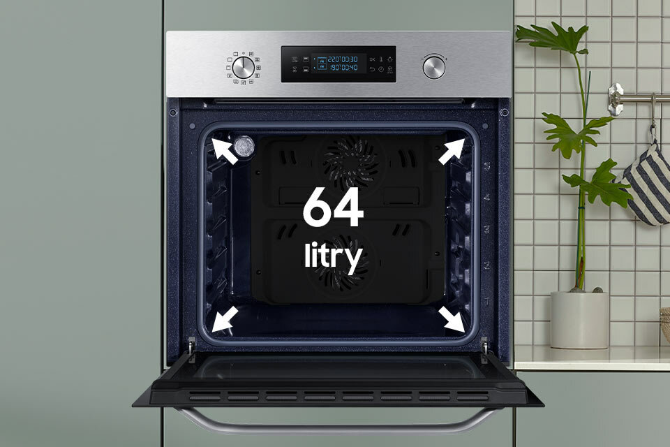 pomieści duże danie